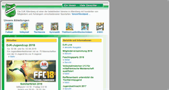 Desktop Screenshot of djk-allersberg.de